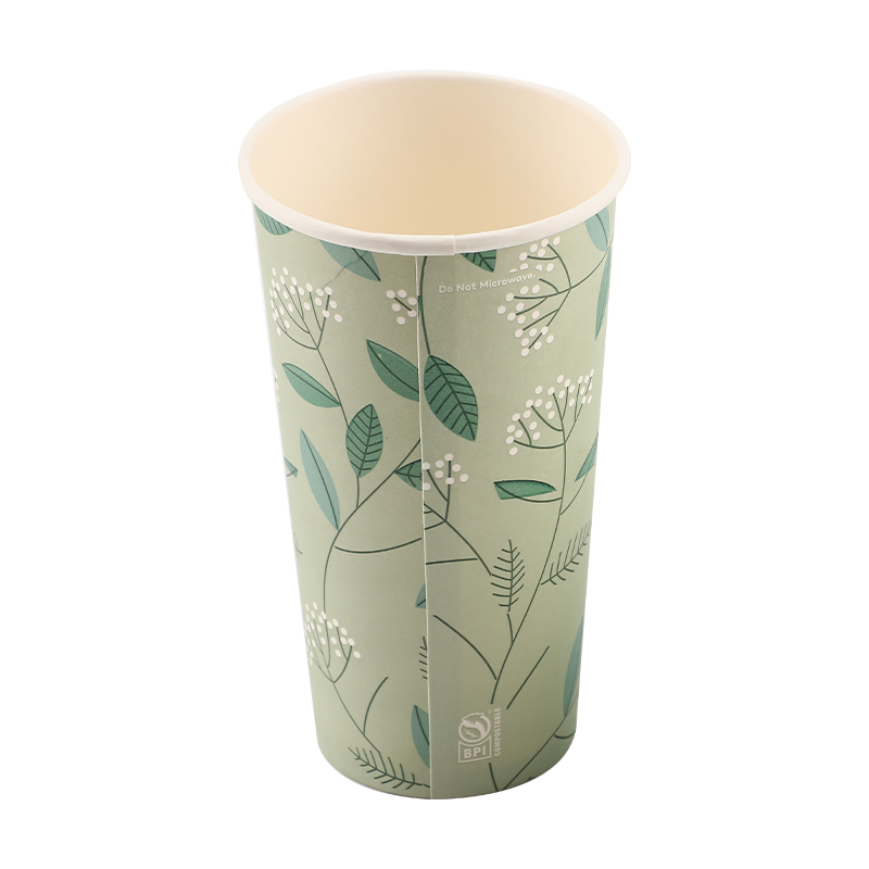 Bicchiere di carta calda da 22 once 700 ml