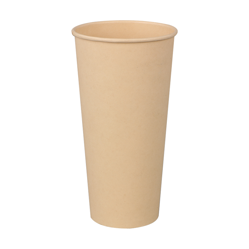 Bicchiere di carta calda in bambù da 22 once 700 ml