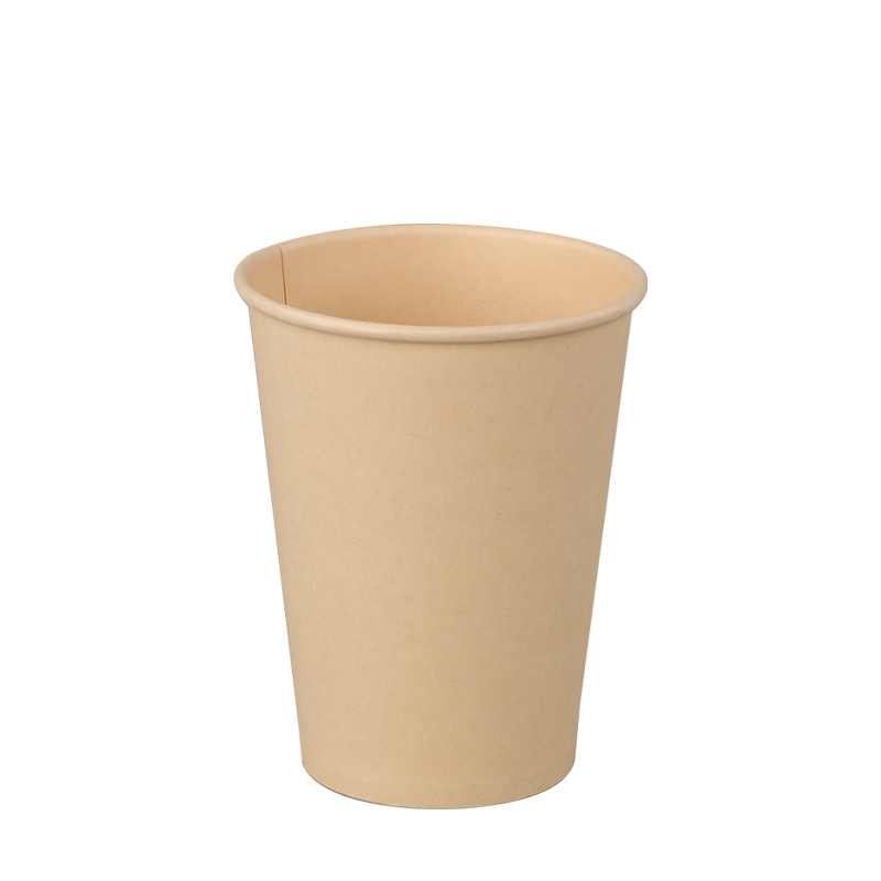 Tazza di carta calda in bambù monouso da 10 once