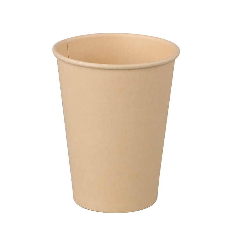 Bicchiere di carta per caffè caldo in bambù da 16 once