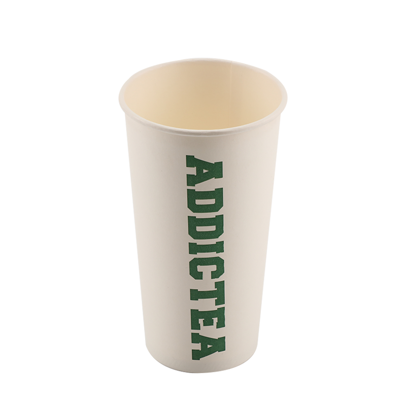 Bicchiere di carta da caffè rivestito in PLA da 16 once