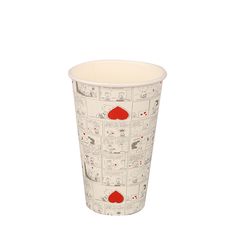 Tazza di carta calda a base d'acqua da 10 once